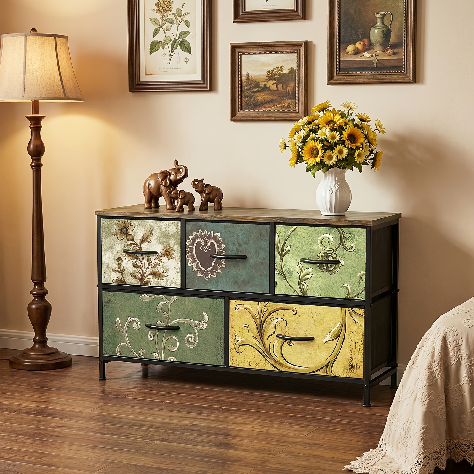 Home Office Furniture - Medieval Modern Storage Cabinet with 5/7/8/9-Drawer