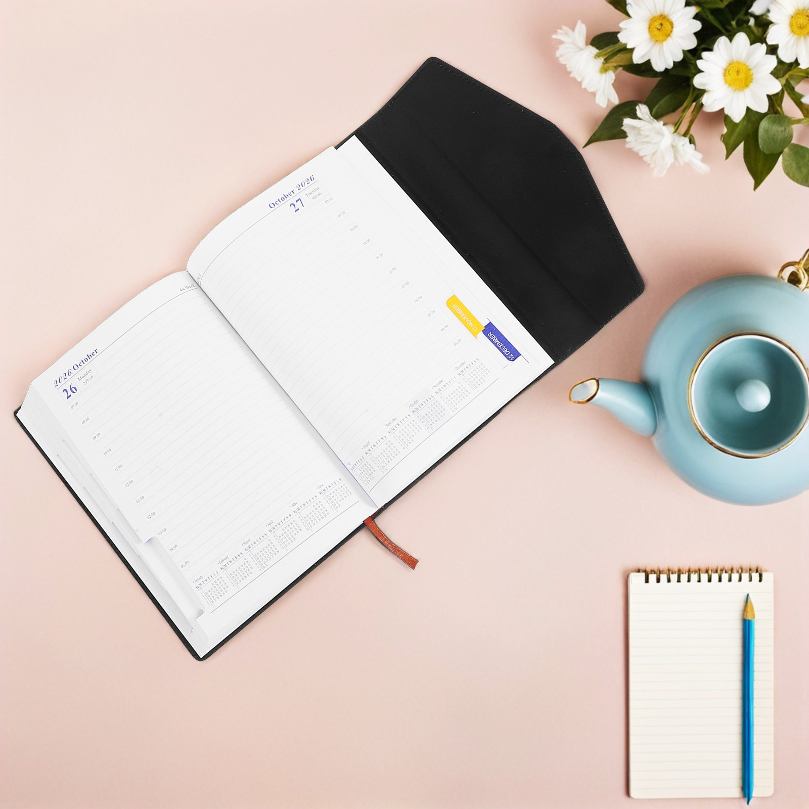 Home Office 365 - Daily Planner 365 Pages Thick Paper