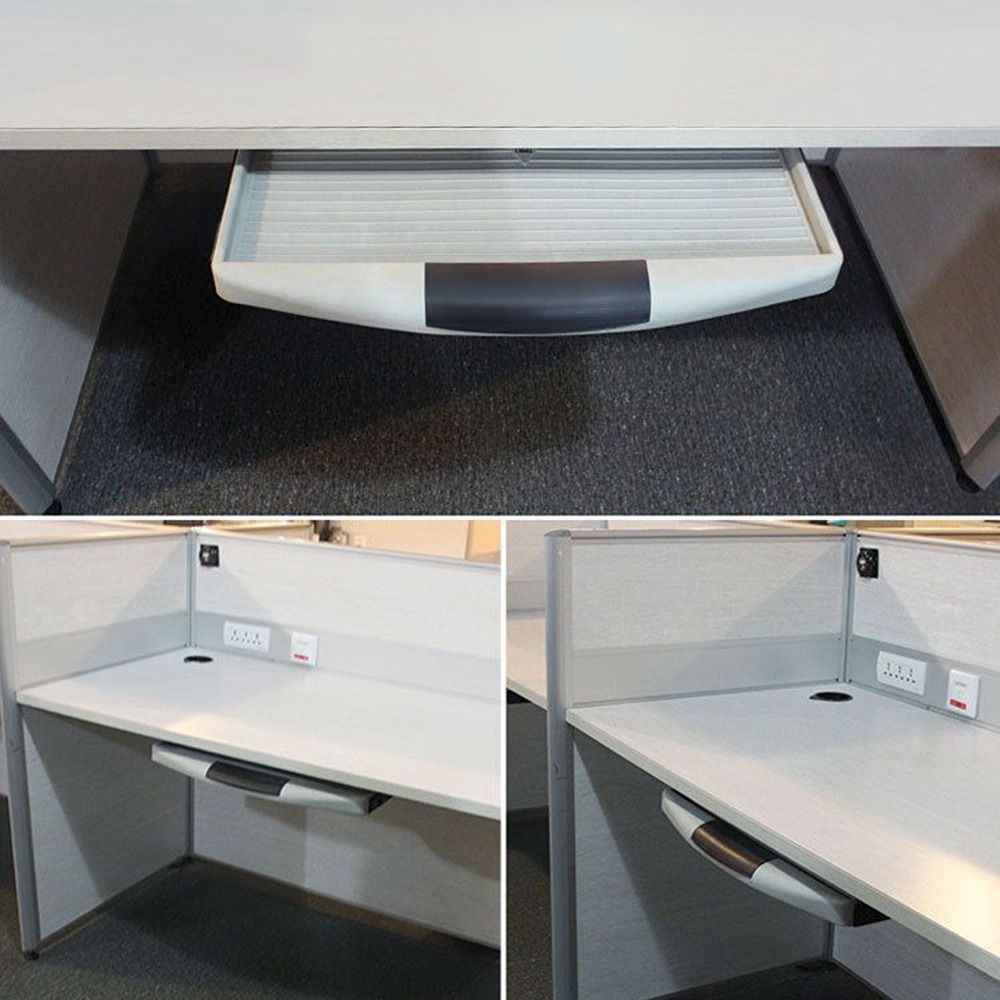Keyboard Tray Under Desk - Ergonomic Under Desk Keyboard Tray Slide-Out