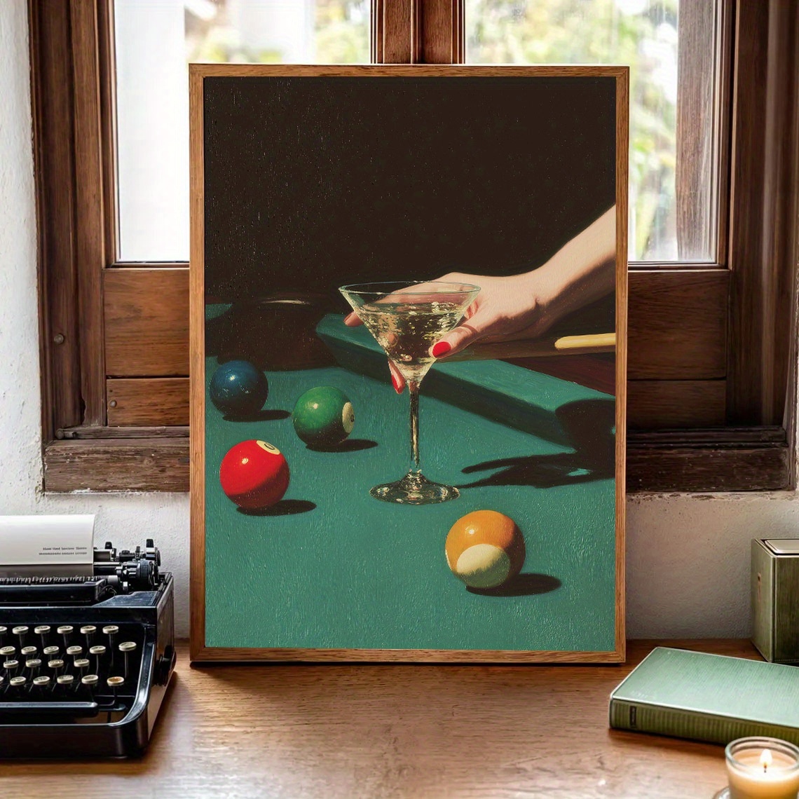 1pc Vintage Billiards Cocktail - Home Office Furniture 리뷰 및 가격