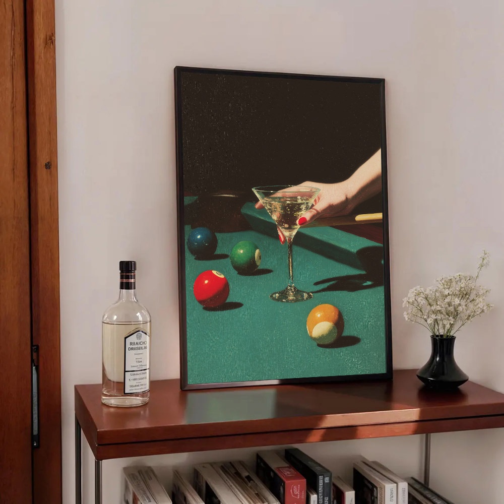 1pc Vintage Billiards Cocktail - Home Office Furniture 리뷰 및 가격