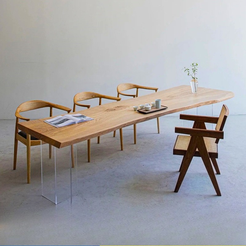 Nordic Solid Wood Acrylic Floa - Home Office Furniture 리뷰 및 가격