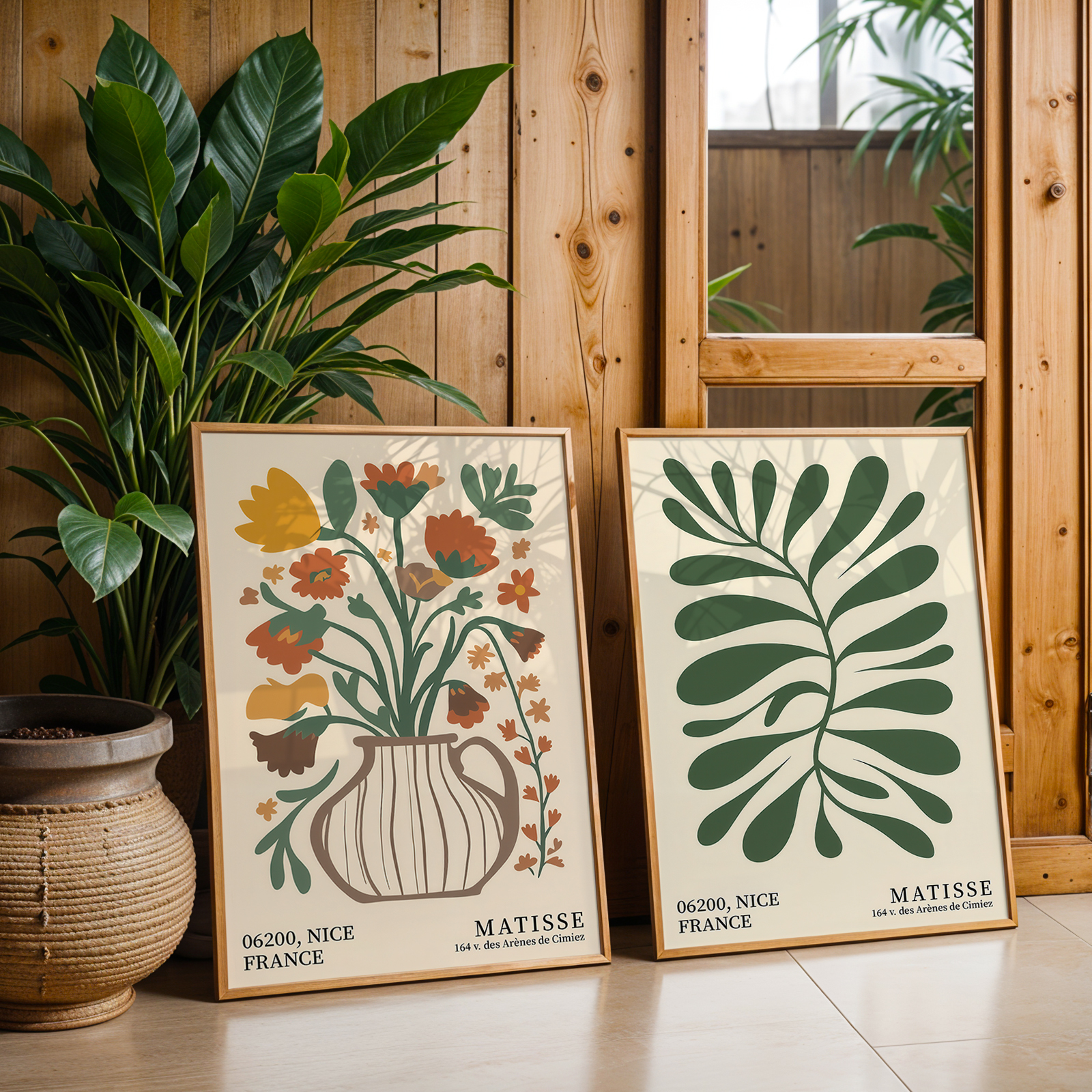 2pcs Green Bohemian Floral Can - Home Office Furniture 리뷰 및 가격