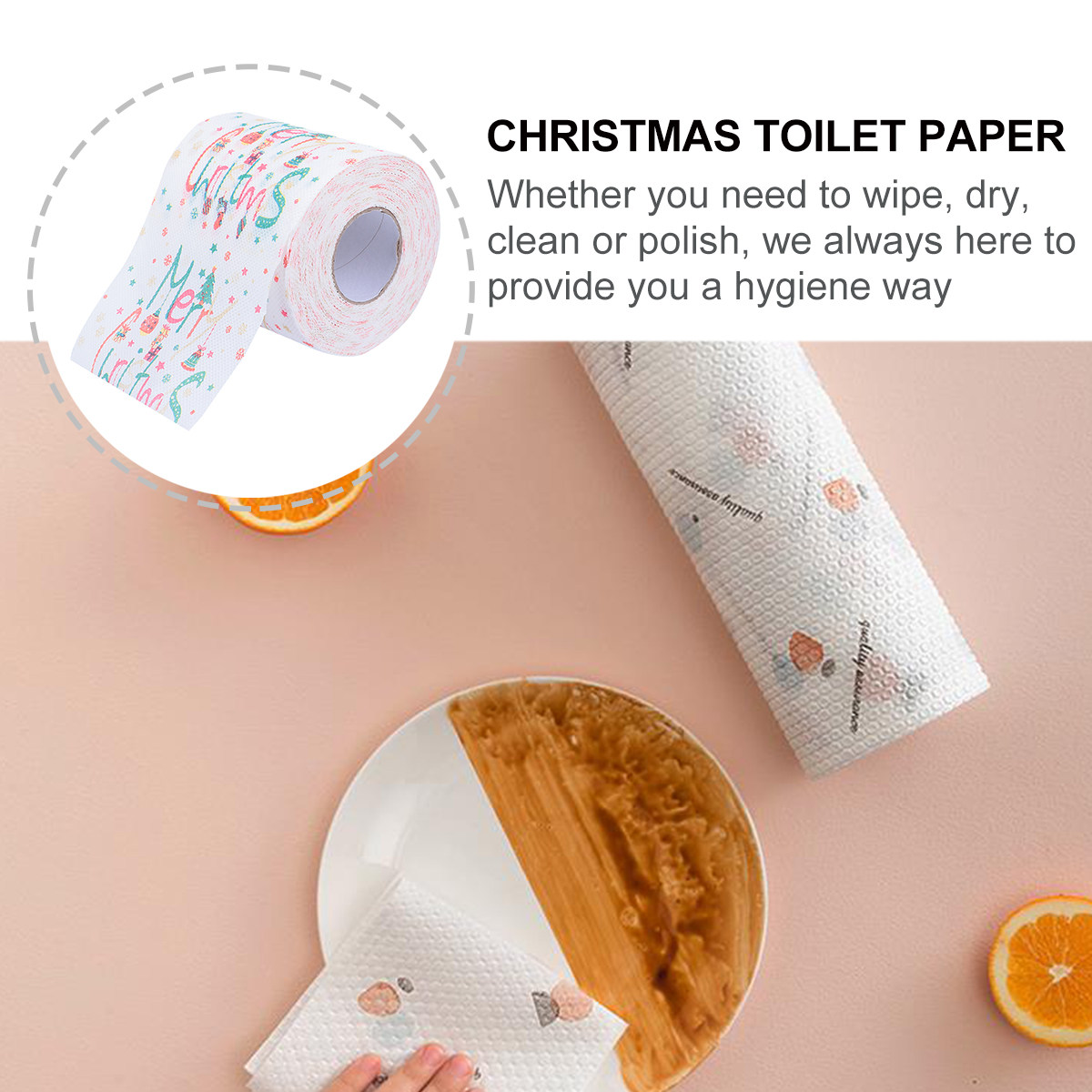 1 Roll Colorful Printed Toilet - Home Office Kitchen 리뷰 및 가격