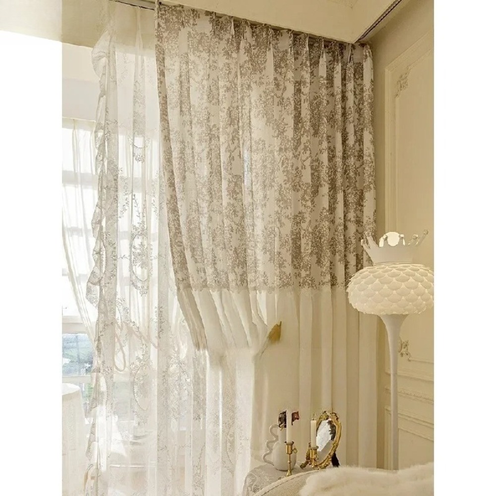 Garden Romance Curtains for Li - Home Office Romance 리뷰 및 가격