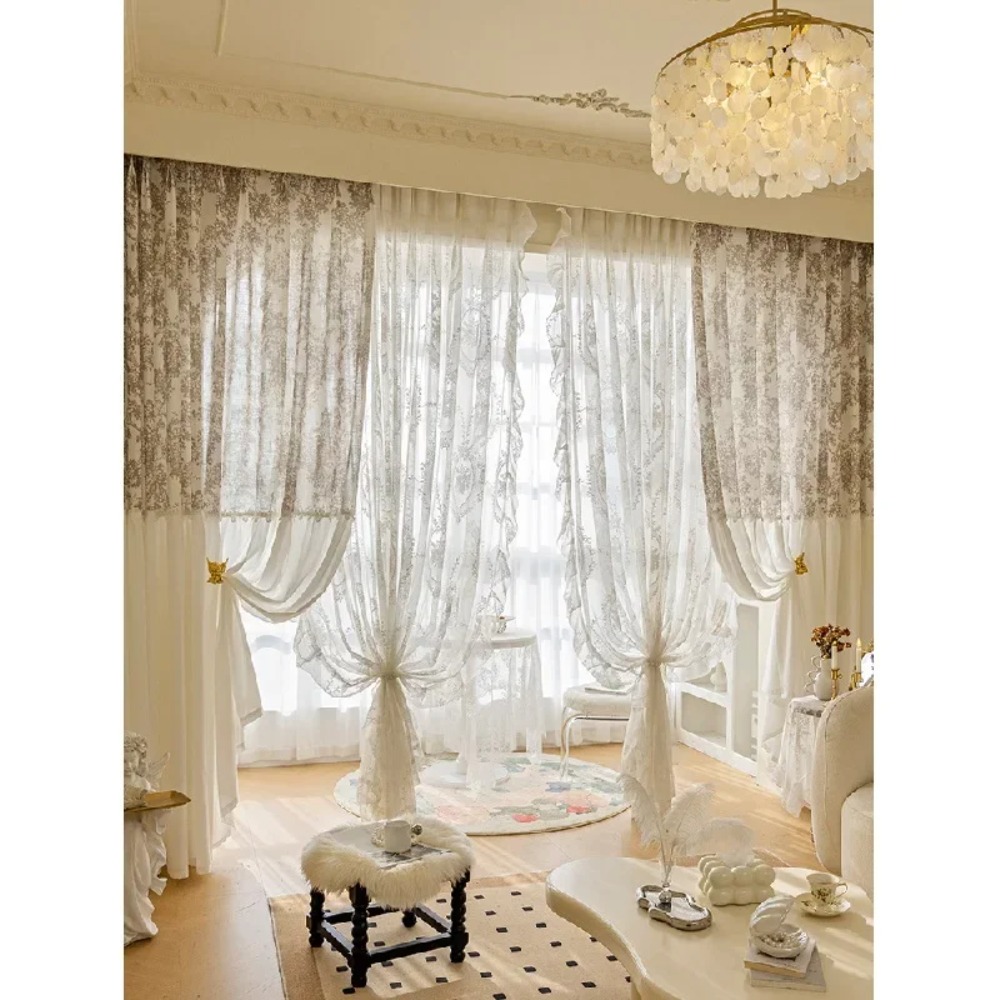 Garden Romance Curtains for Li - Home Office Romance 리뷰 및 가격