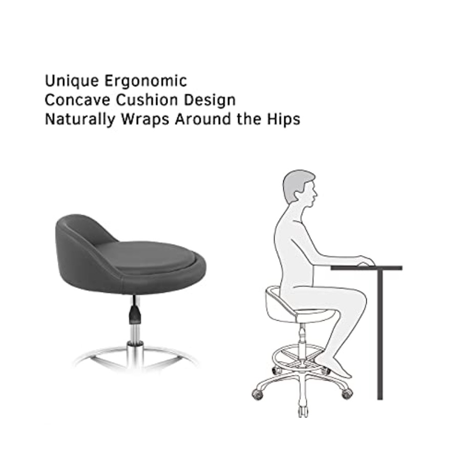 Rolling Stool Adjustable Draft - Home Office Kitchen 리뷰 및 가격