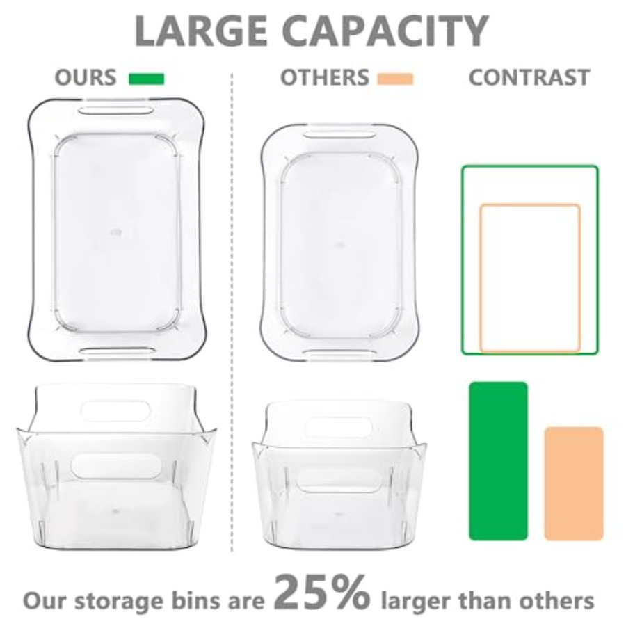 202612 Pack Plastic Storage Bi - Home Office Kitchen 리뷰 및 가격