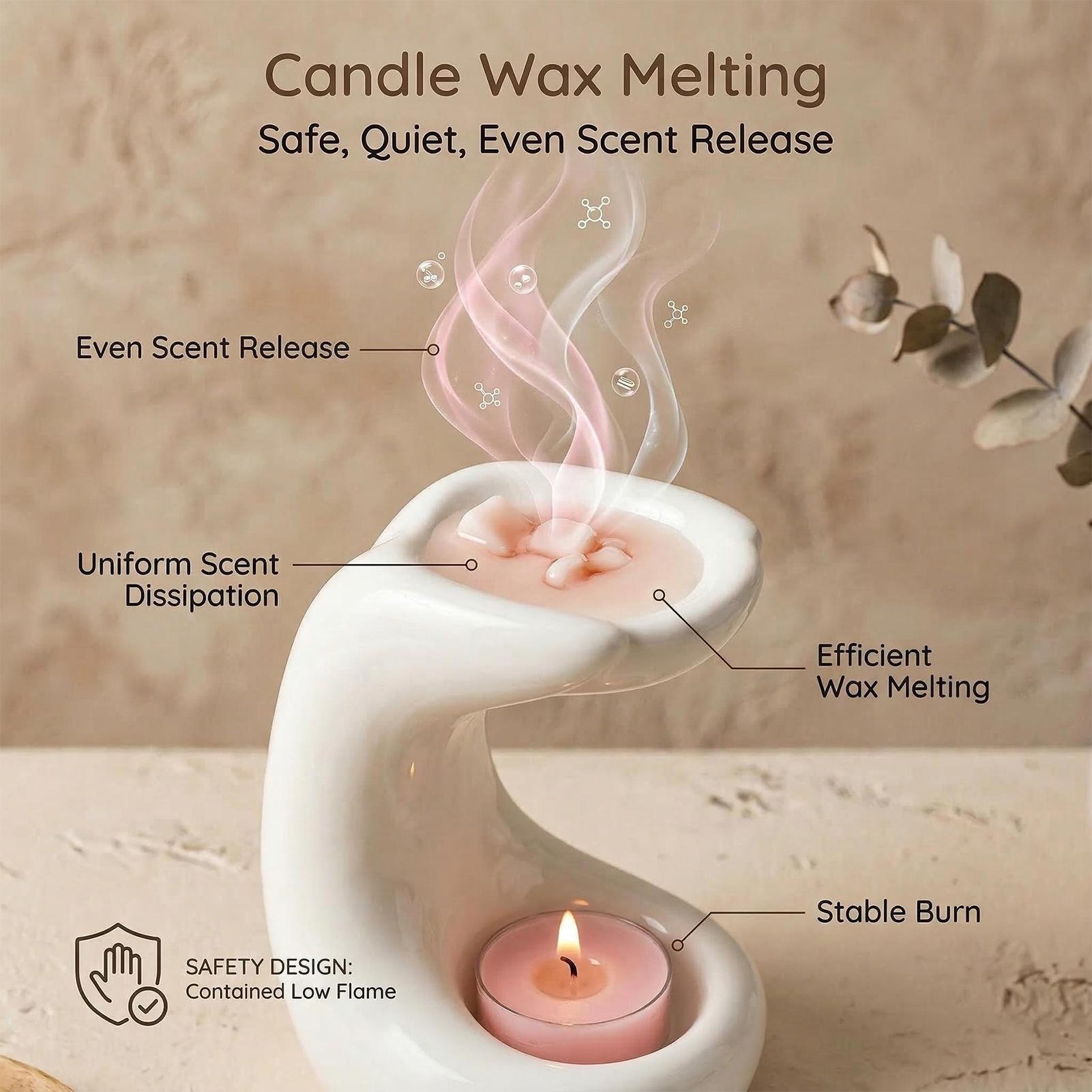 Tealight Wax Melt Warmer Palm  - Home Office Kitchen 리뷰 및 가격