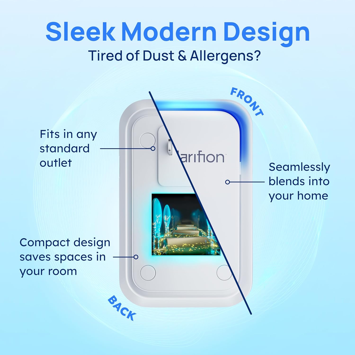 Negative Ion Air Purifier for  - Home Office Kitchen 리뷰 및 가격