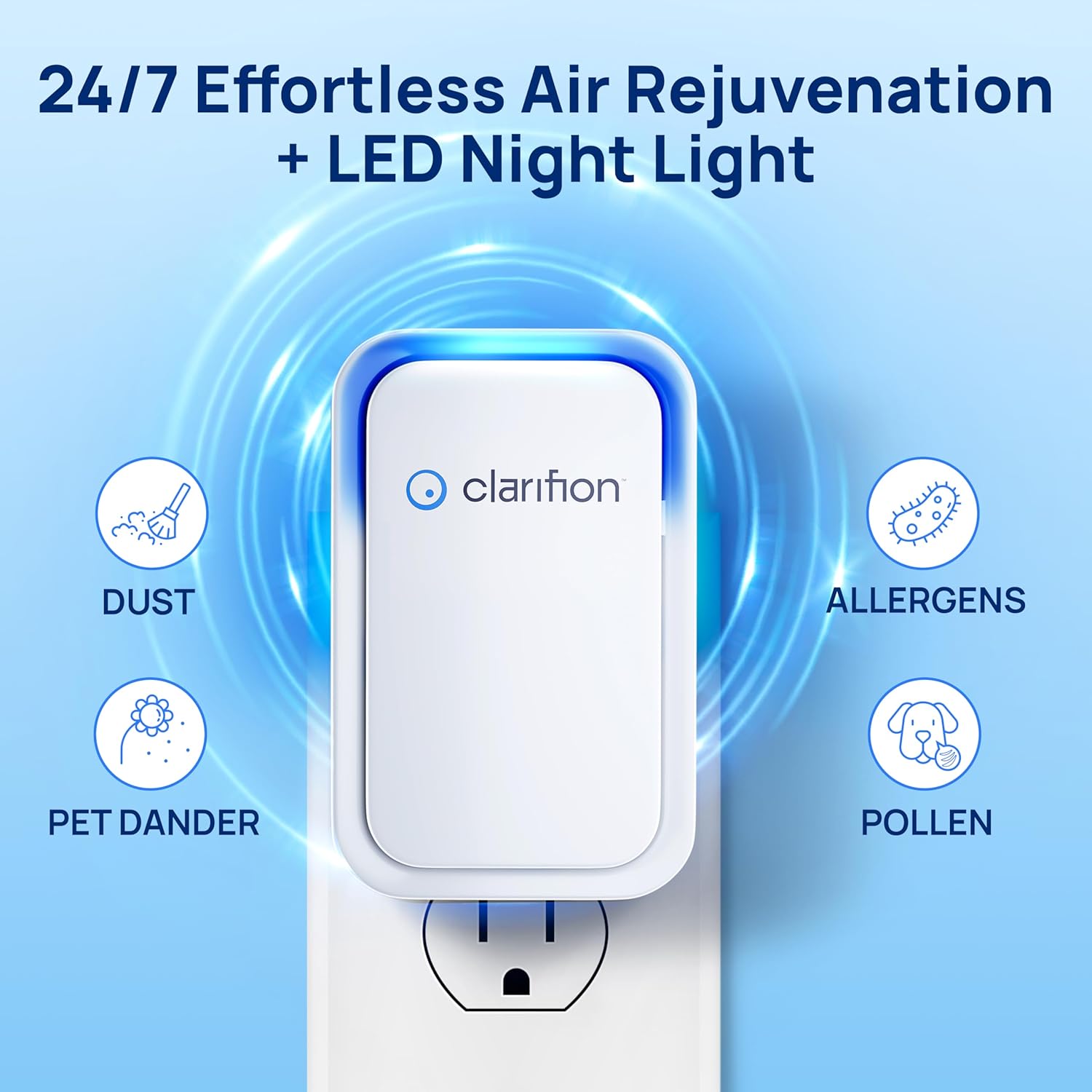 Negative Ion Air Purifier for  - Home Office Kitchen 리뷰 및 가격