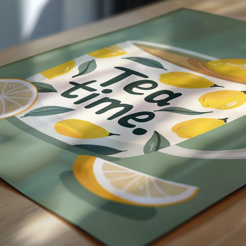 Modern Lemon Tea Time Aestheti - Home Office Furniture 리뷰 및 가격