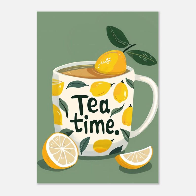 Modern Lemon Tea Time Aestheti - Home Office Furniture 리뷰 및 가격