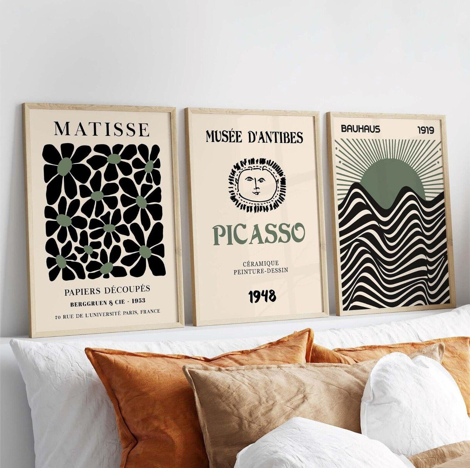 3pcs/set Retro Matisse Canvas  - Home Office Furniture 리뷰 및 가격