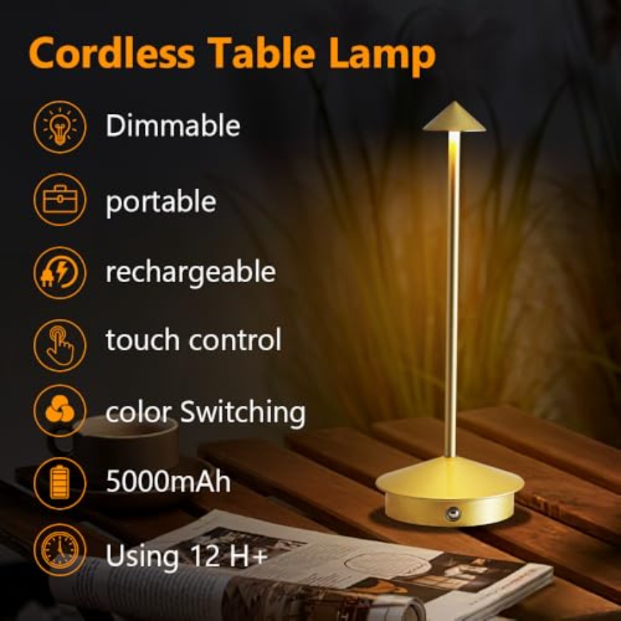 Cordless Table Lamp Set of 2,  - Desk Lamp Led 리뷰 및 가격