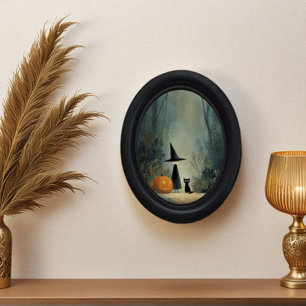 A 3D Vintage Halloween Witch a - Home Office Furniture 리뷰 및 가격