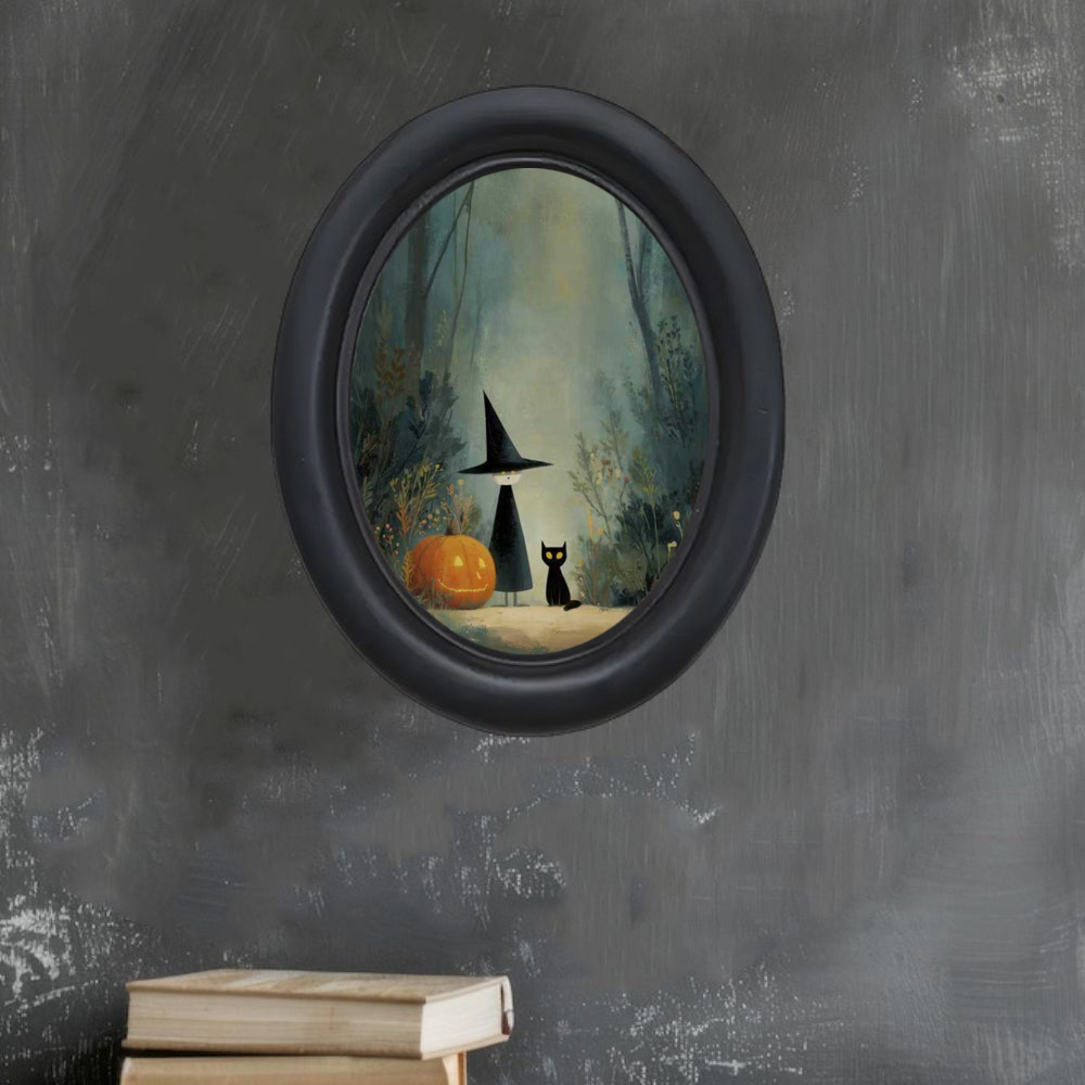 A 3D Vintage Halloween Witch a - Home Office Furniture 리뷰 및 가격