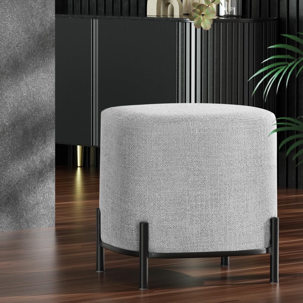 **/Ottoman, Round Footstool Lo - Home Office Furniture 리뷰 및 가격