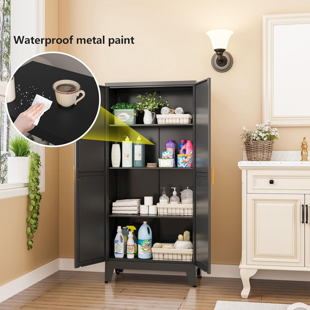 48 Metal Cabinet with 3 Adjust - Home Office Kitchen 리뷰 및 가격