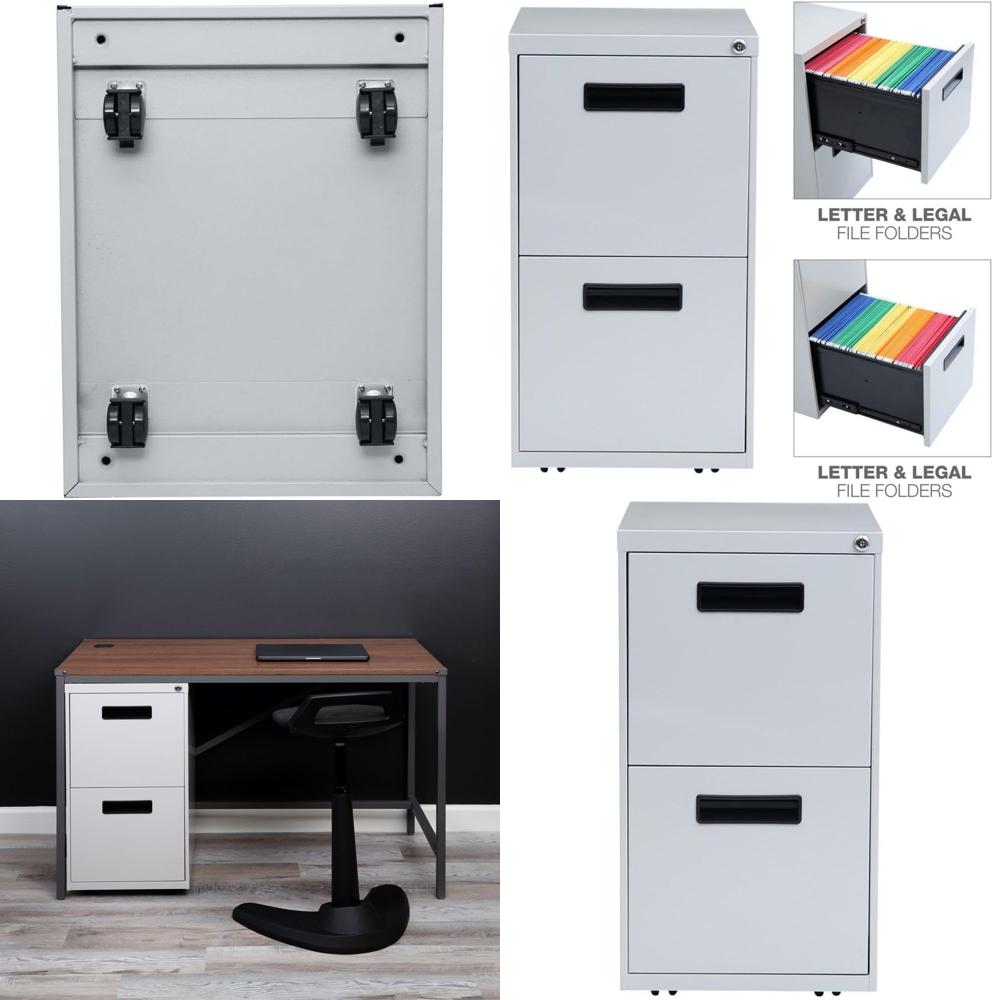 Pedestal File Cabinet, 2 Drawe - Drawer Pedestal Cabinet 리뷰 및 가격