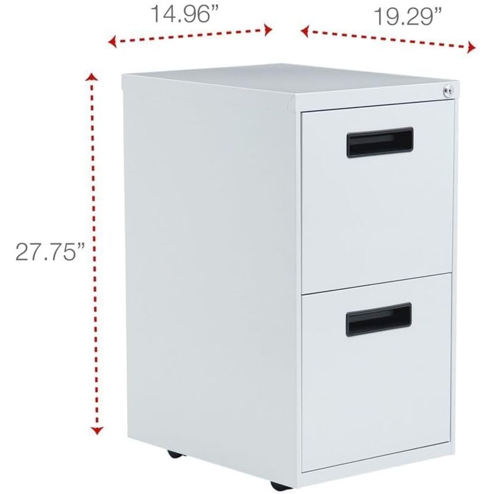 Pedestal File Cabinet, 2 Drawe - Drawer Pedestal Cabinet 리뷰 및 가격