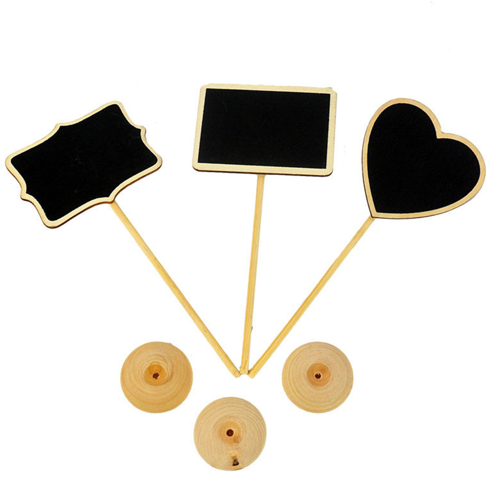 15Pcs Wooden Mini Blackboard M - Home Office Mood Board 리뷰 및 가격