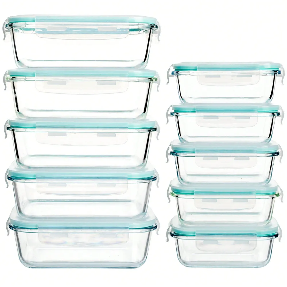 Pieces Glass Meal Prep Contain - Home Office Kitchen 리뷰 및 가격