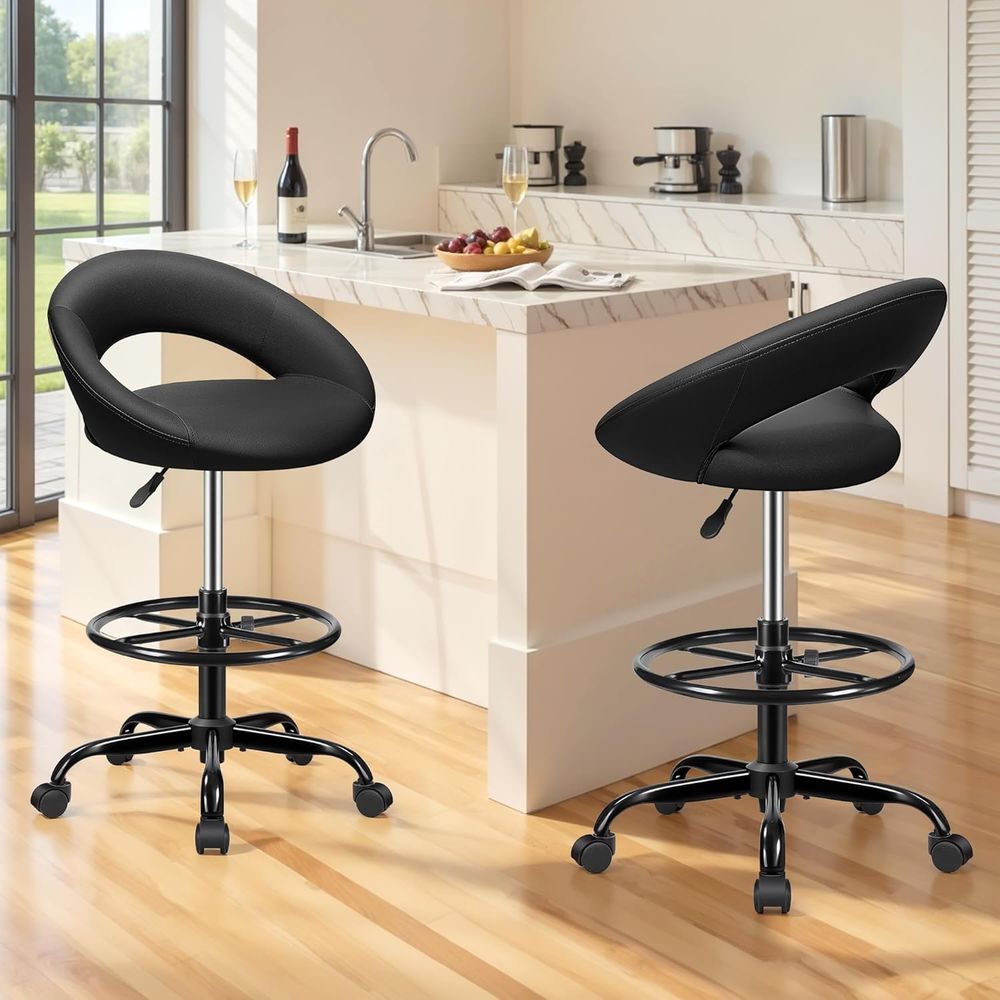 Adjustable Swivel Bar Stools w - Home Office Kitchen 리뷰 및 가격