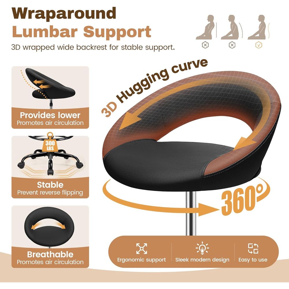 Adjustable Swivel Bar Stools w - Home Office Kitchen 리뷰 및 가격