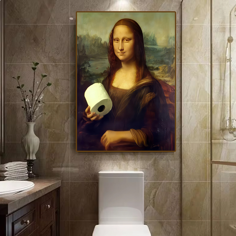 1pc Funny Abstract Bathroom To - Home Office Furniture 리뷰 및 가격