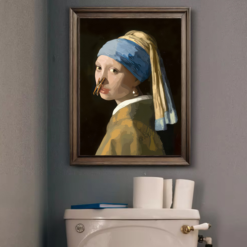 1pc Funny Abstract Bathroom To - Home Office Furniture 리뷰 및 가격