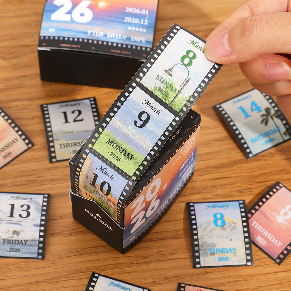 1 Roll 2026 Washi Tape Calenda - Home Office 365 리뷰 및 가격