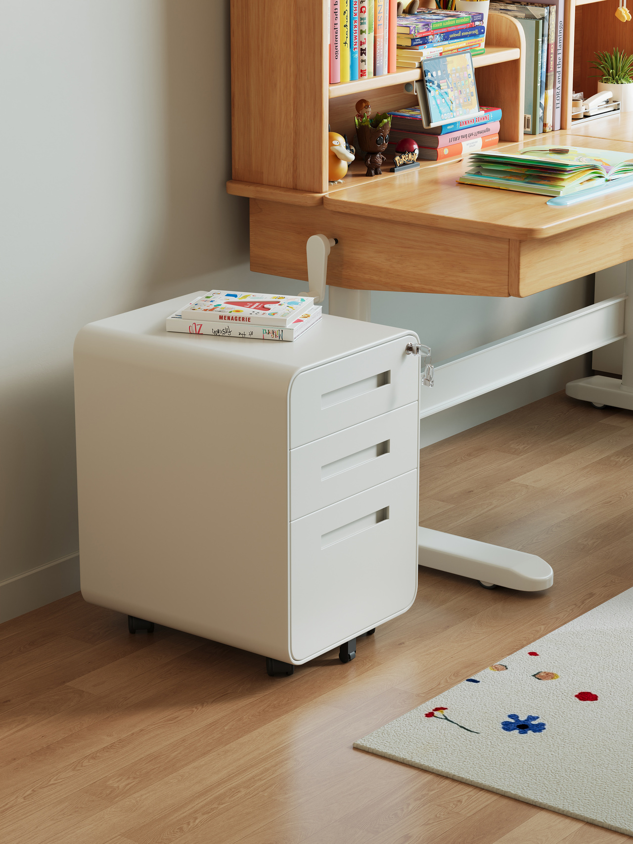 ￥%Modern Simple Kids' 3-Drawer - Drawer Pedestal Cabinet 리뷰 및 가격