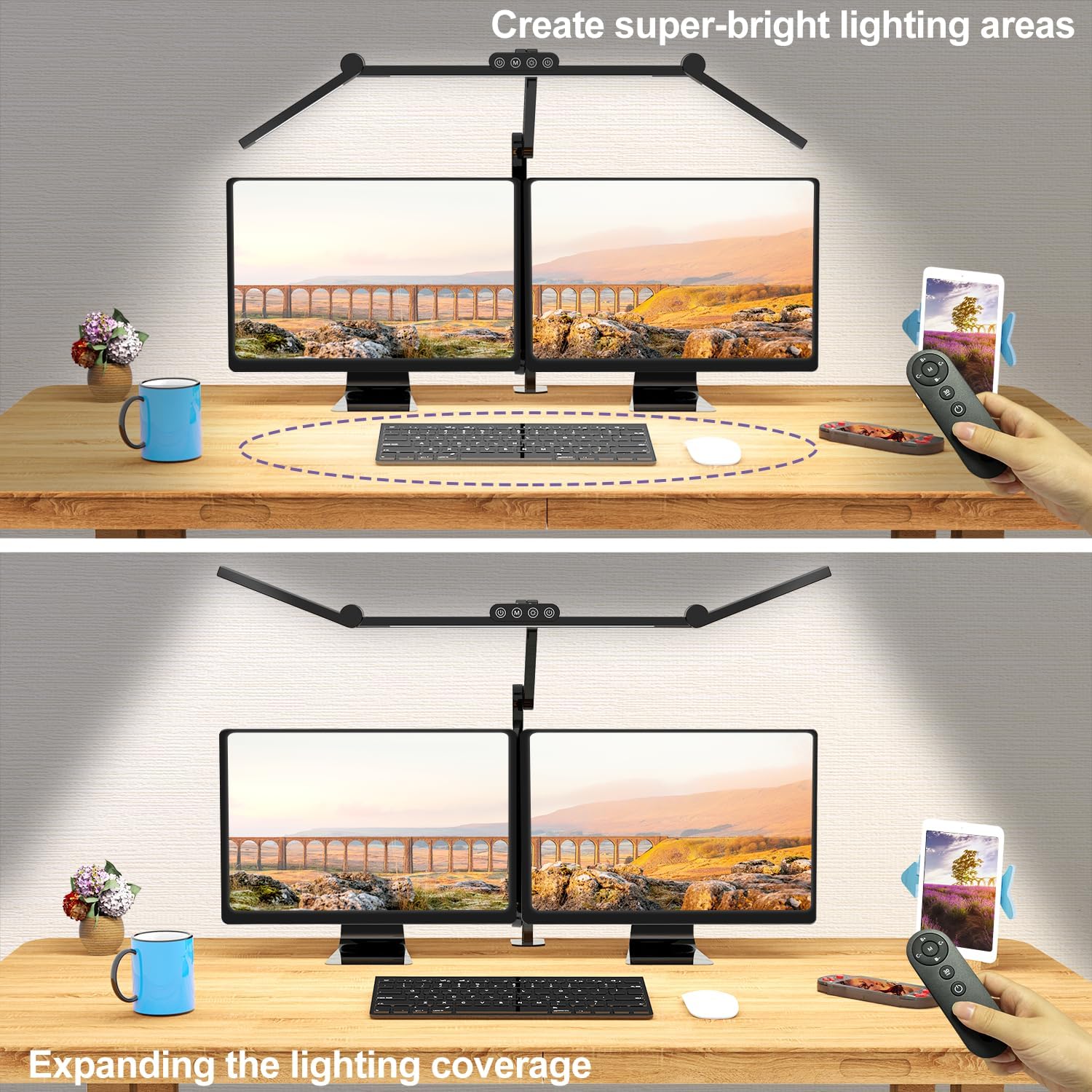 24W LED Desk Lamp with Clamp,  - Desk Lamp Led 리뷰 및 가격