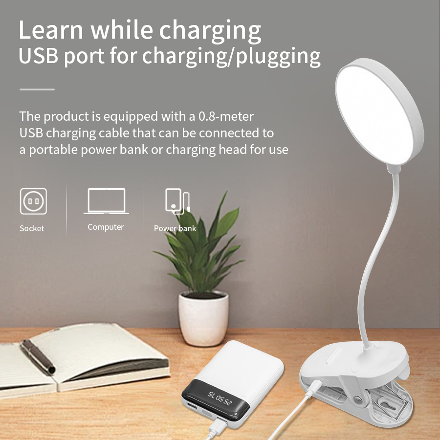 LED Clip Desk Lamp 360° Flexib - Desk Lamp Led 리뷰 및 가격