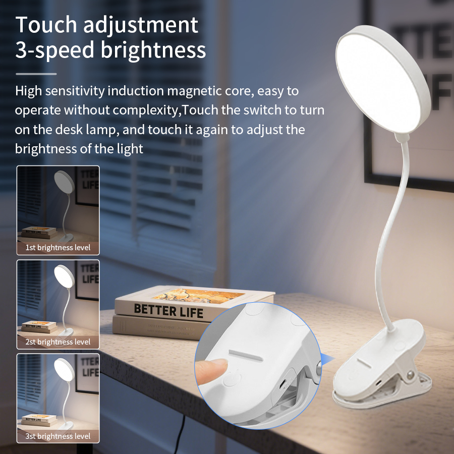 LED Clip Desk Lamp 360° Flexib - Desk Lamp Led 리뷰 및 가격