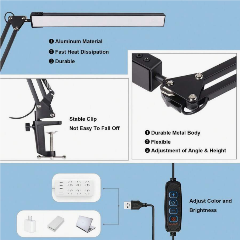 LED Desk Lamp For Home,Reading - Desk Lamp Led 리뷰 및 가격
