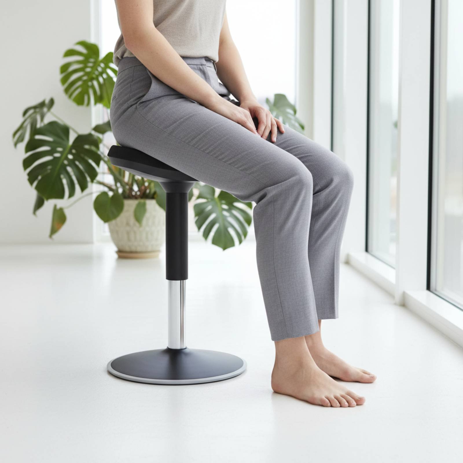 Saddle Stool Comfortable Long  - Home Office Furniture 리뷰 및 가격
