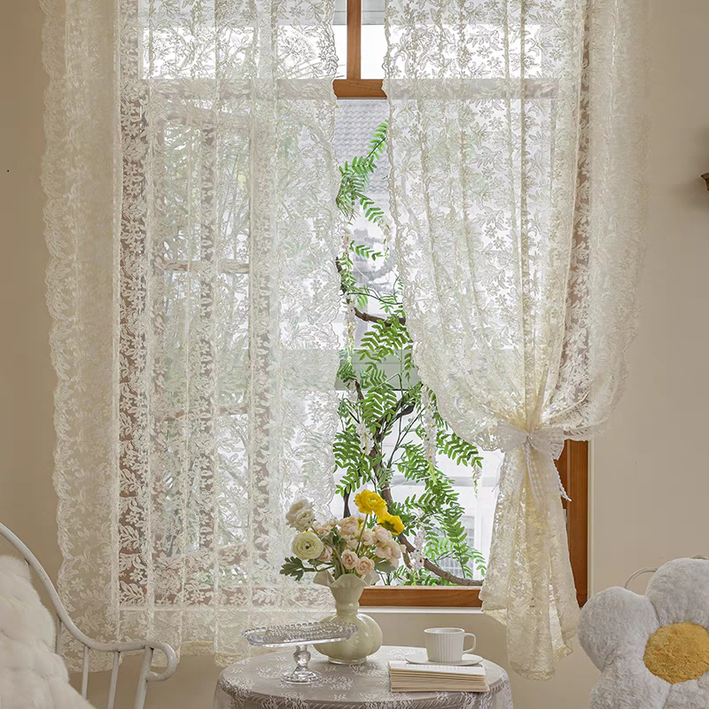 Vintage Romance Sheer Curtain  - Home Office Romance 리뷰 및 가격