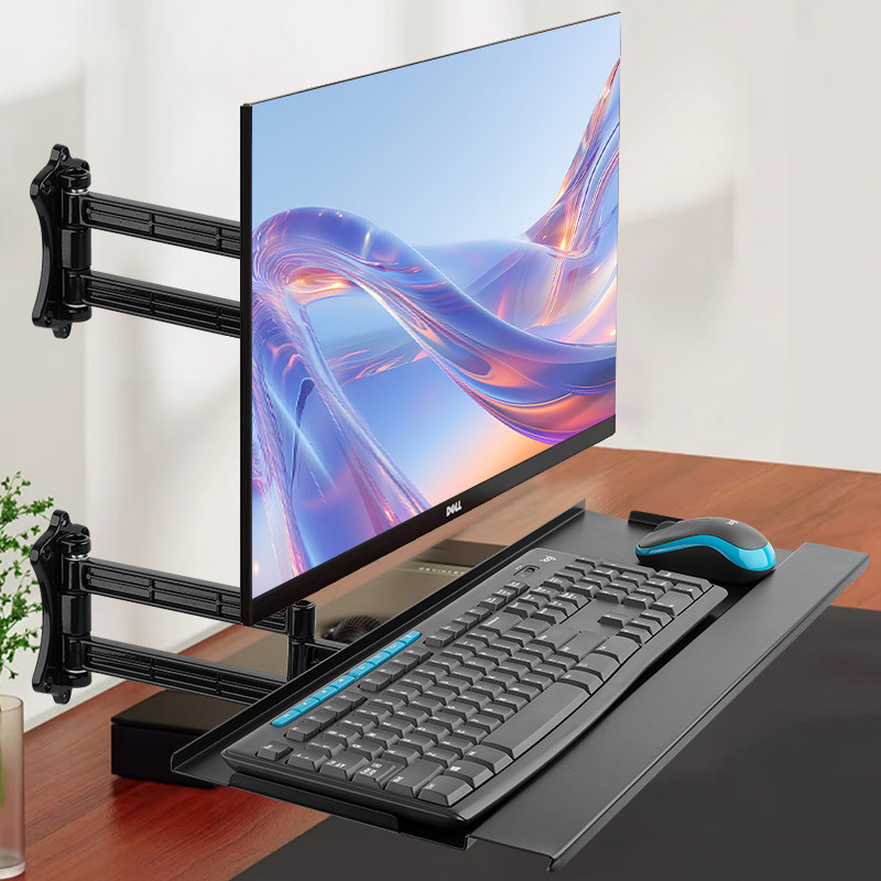 Wall Mount Telescopic Keyboard - Keyboard Tray Under Desk 리뷰 및 가격