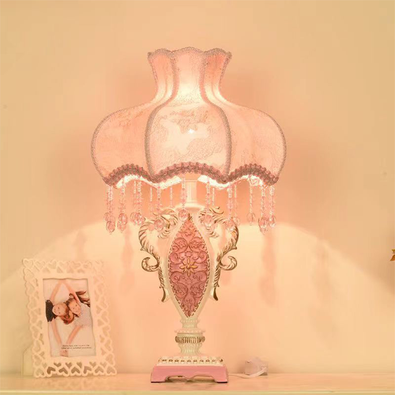 European Pink Table Lamp Luxur - Desk Lamp Led 리뷰 및 가격