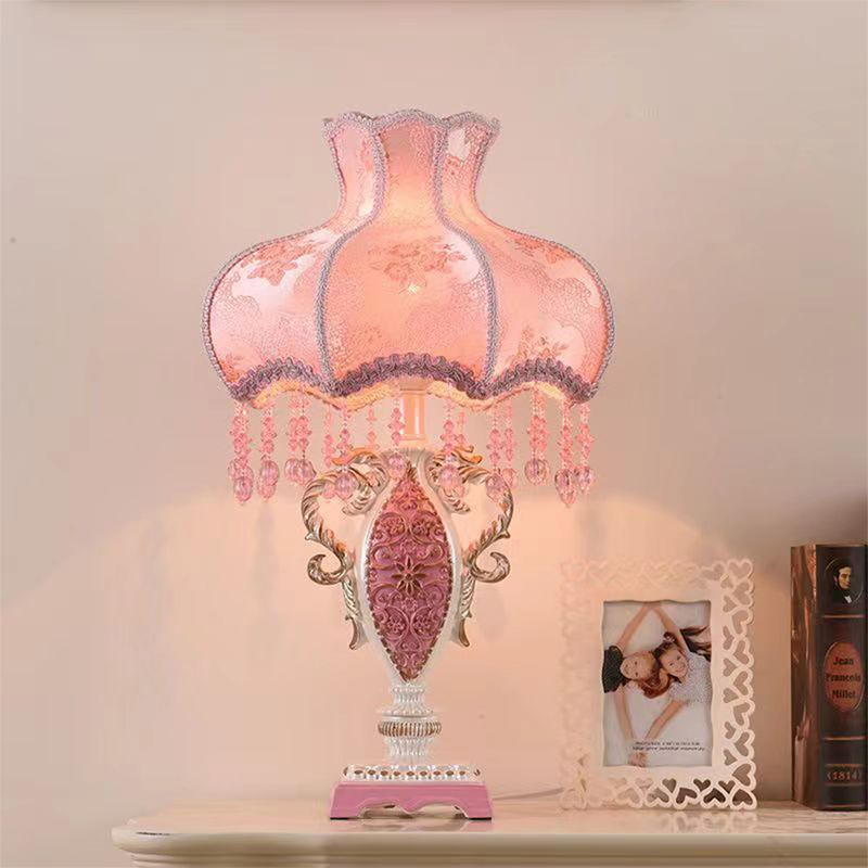 European Pink Table Lamp Luxur - Desk Lamp Led 리뷰 및 가격